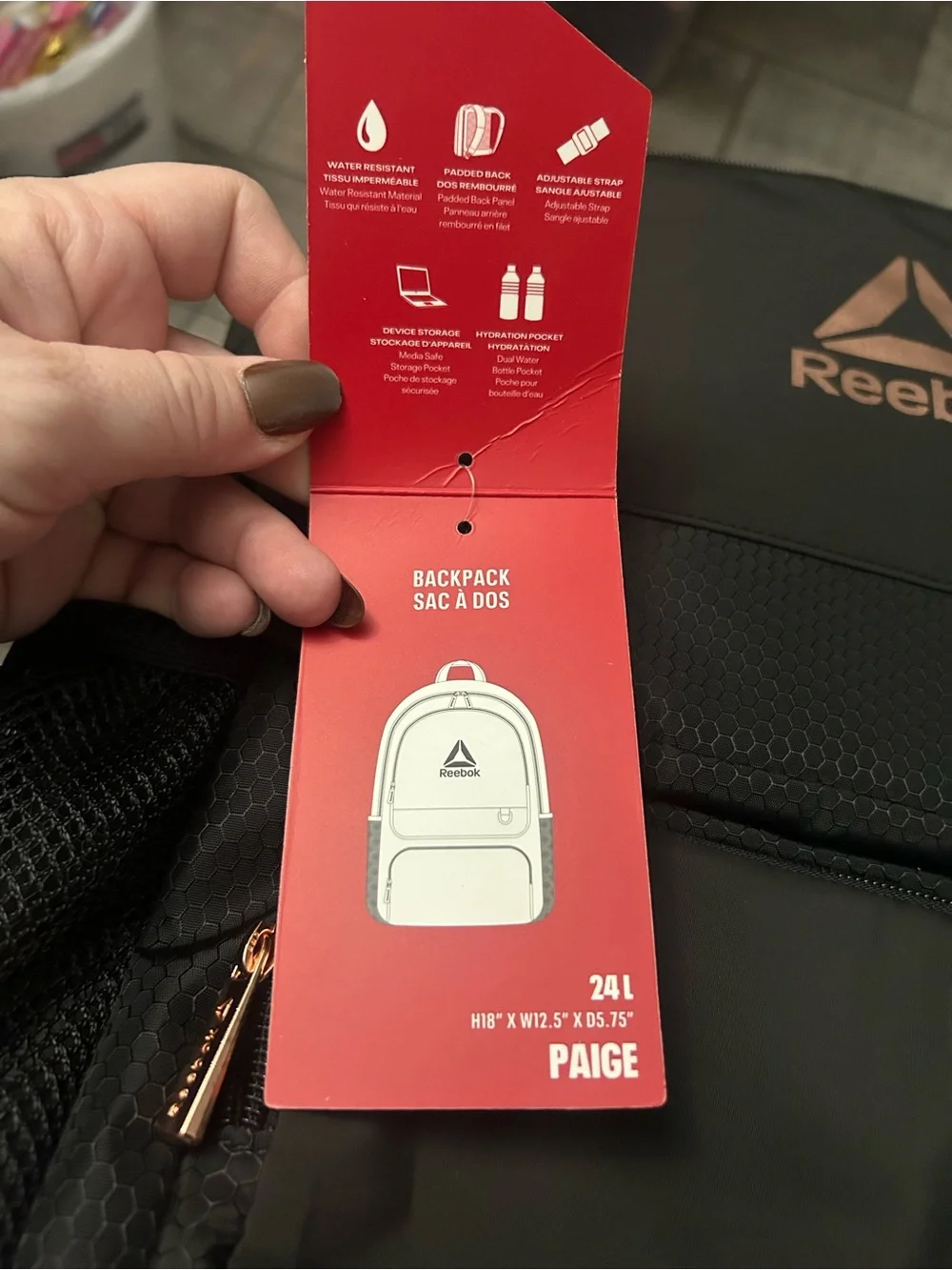 Reebok Paige 18